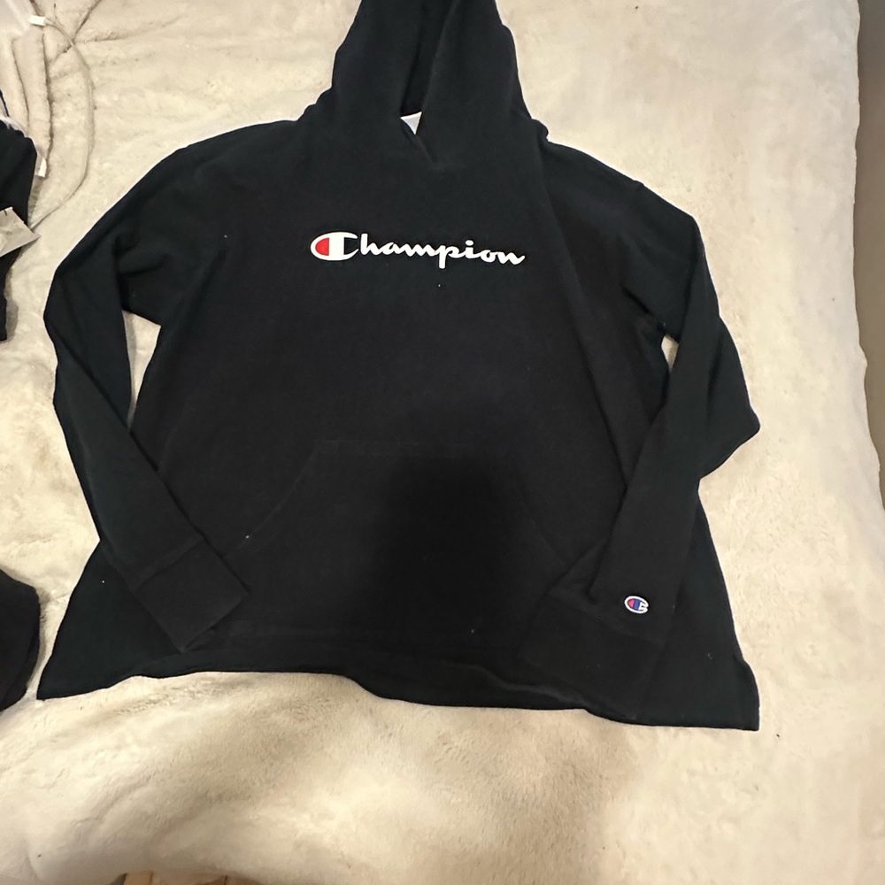 Champion Black Hoodie